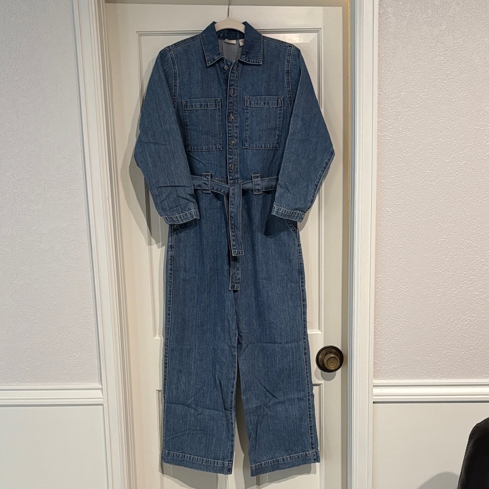 Levi’s Denim Jumpsuit with Belt